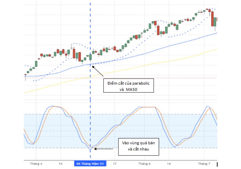 Xác Định Điểm Mua Bán Bằng Chỉ Báo Parabolic Sar