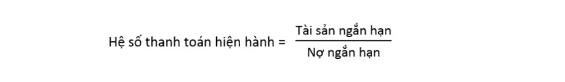 Hệ Số Thanh Toán Hiện Hành (Current Ratio) Là Gì